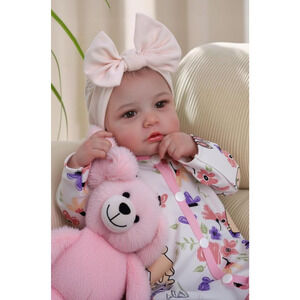 Reborn Baby Dolls - 20-inch Cute Soft Vinyl Realistic Baby Doll Real Life Baby D